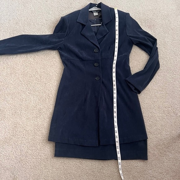 Dawn Joy Dress Suit Set Blazer‎ Dress Button Front Career Interview 5/6 - Picture 12 of 12